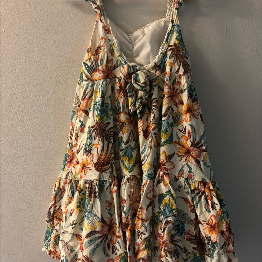 Tommy Bahama Floral Kids Dress - 2T-3T Linen Blend